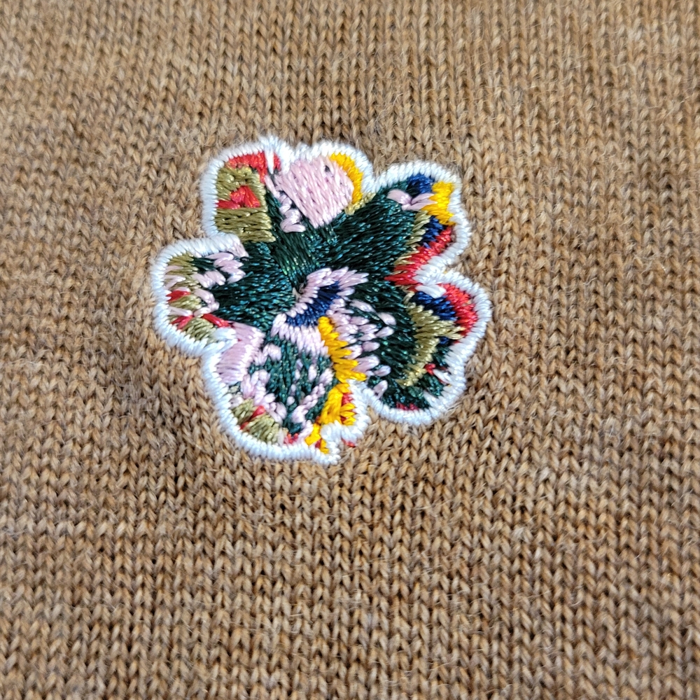 Ted Baker 100% Wool Quarter Zip Sweater - Picture 4 of 8